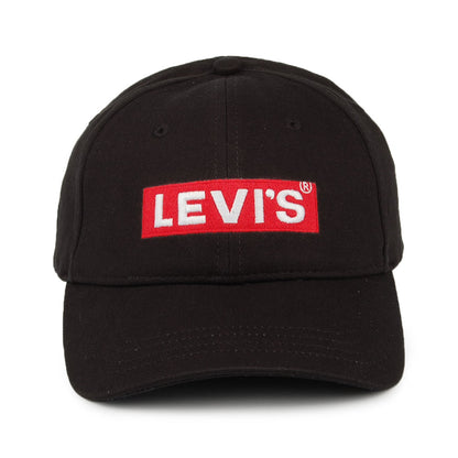 Casquette Box Tab noir LEVI'S