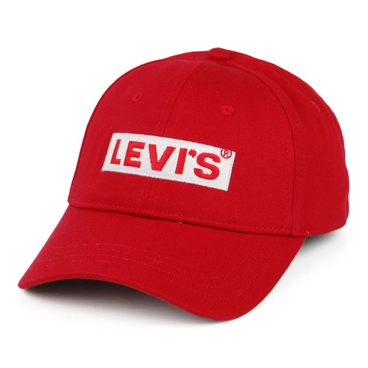 Casquette Box Tab rouge LEVI'S