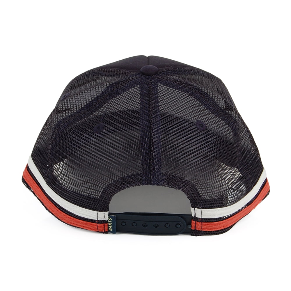 Casquette Trucker Jaspis bleu marine BARTS