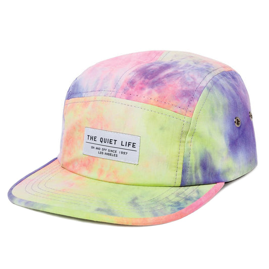 Casquette 5 Panel Tie Dye Neon multicolore THE QUIET LIFE