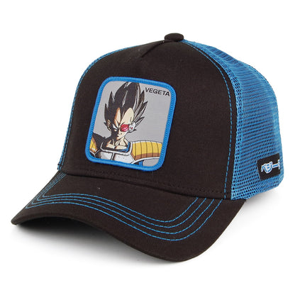 Casquette Trucker Dragon Ball Z Vegeta noir-bleu CAPSLAB