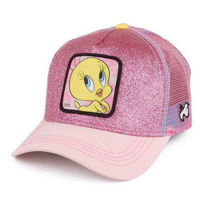 Casquette Trucker Looney Tunes Titi rose-bleu CAPSLAB
