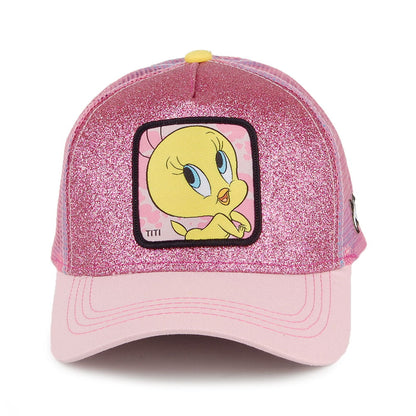 Casquette Trucker Looney Tunes Titi rose-bleu CAPSLAB
