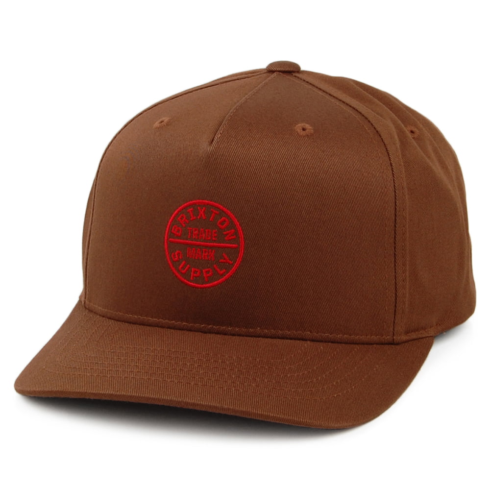 Casquette Snapback Medium Profile Oath 110 marron BRIXTON