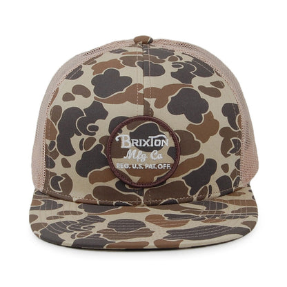 Casquette Trucker Wheeler Mesh camouflage BRIXTON