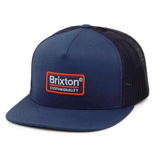 Casquette Trucker Palmer Mesh bleu BRIXTON