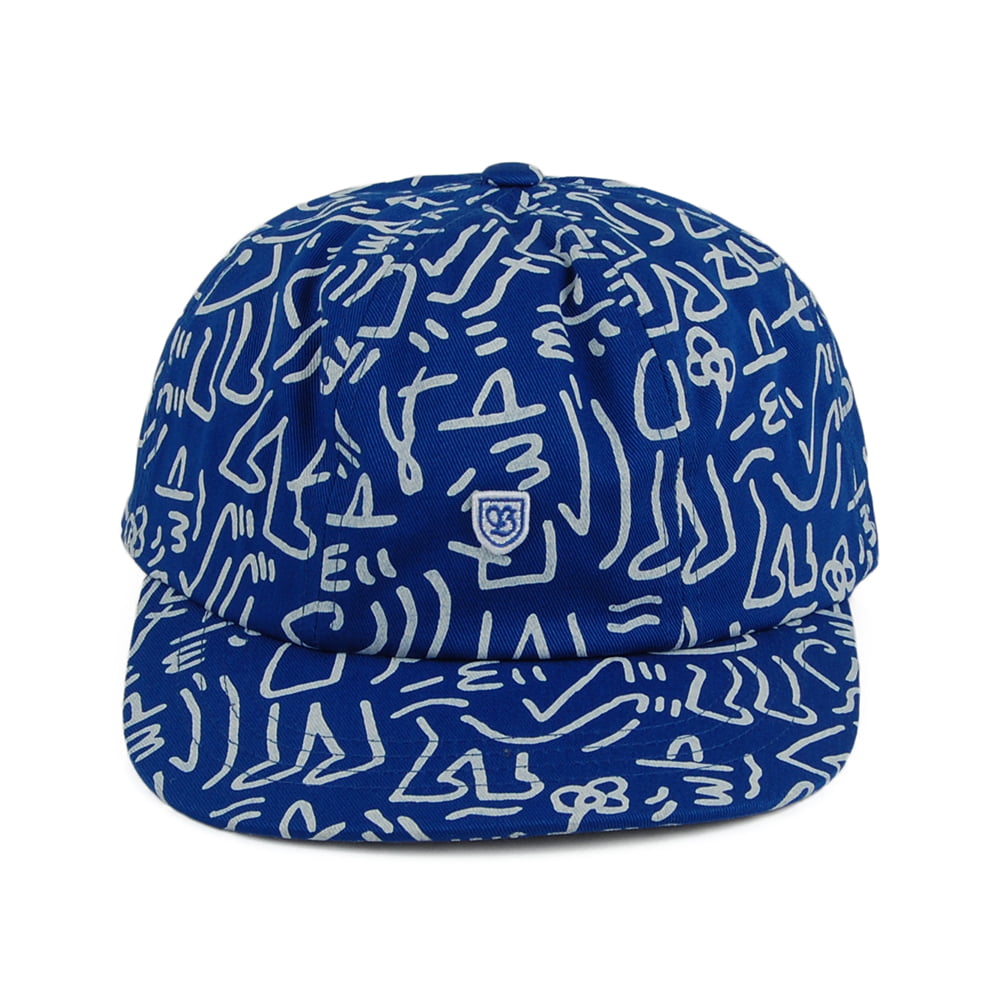 Casquette Strapback B-Shield III Lucas Beaufort bleu-blanc BRIXTON