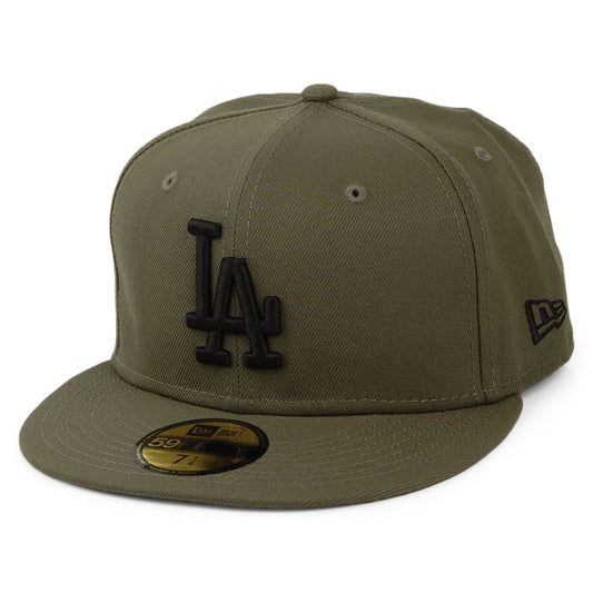 Casquette 59FIFTY MLB Essential L.A. Dodgers olive NEW ERA