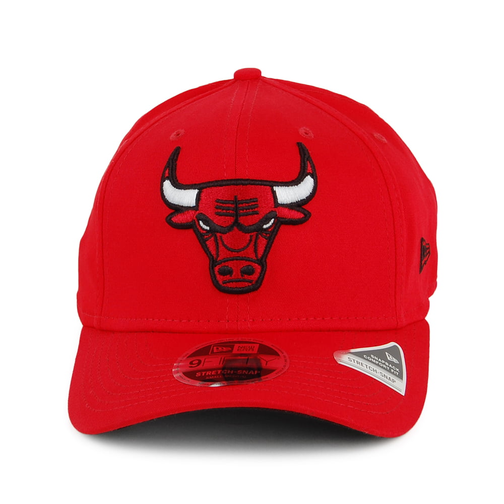 Casquette Snapback 9FIFTY NBA Stretch Snap Chicago Bulls rouge NEW ERA