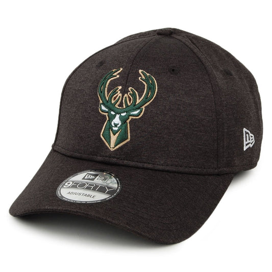 Casquette 9FORTY NBA Shadow Tech Milwaukee Bucks noir NEW ERA