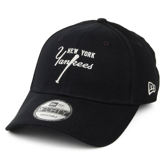 Casquette 9FORTY Vintage MLB New York Yankees noir NEW ERA