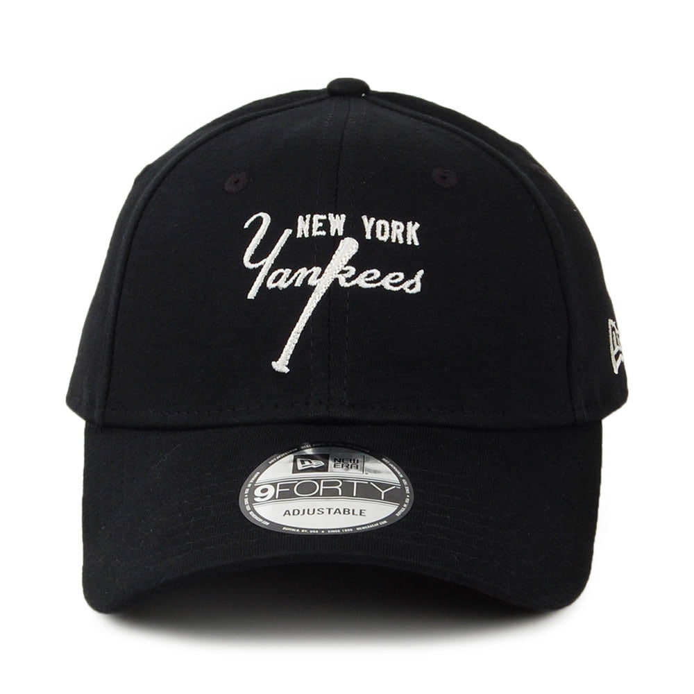 Casquette 9FORTY Vintage MLB New York Yankees noir NEW ERA
