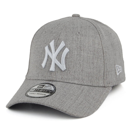 Casquette 39THIRTY MLB Heather New York Yankees gris NEW ERA