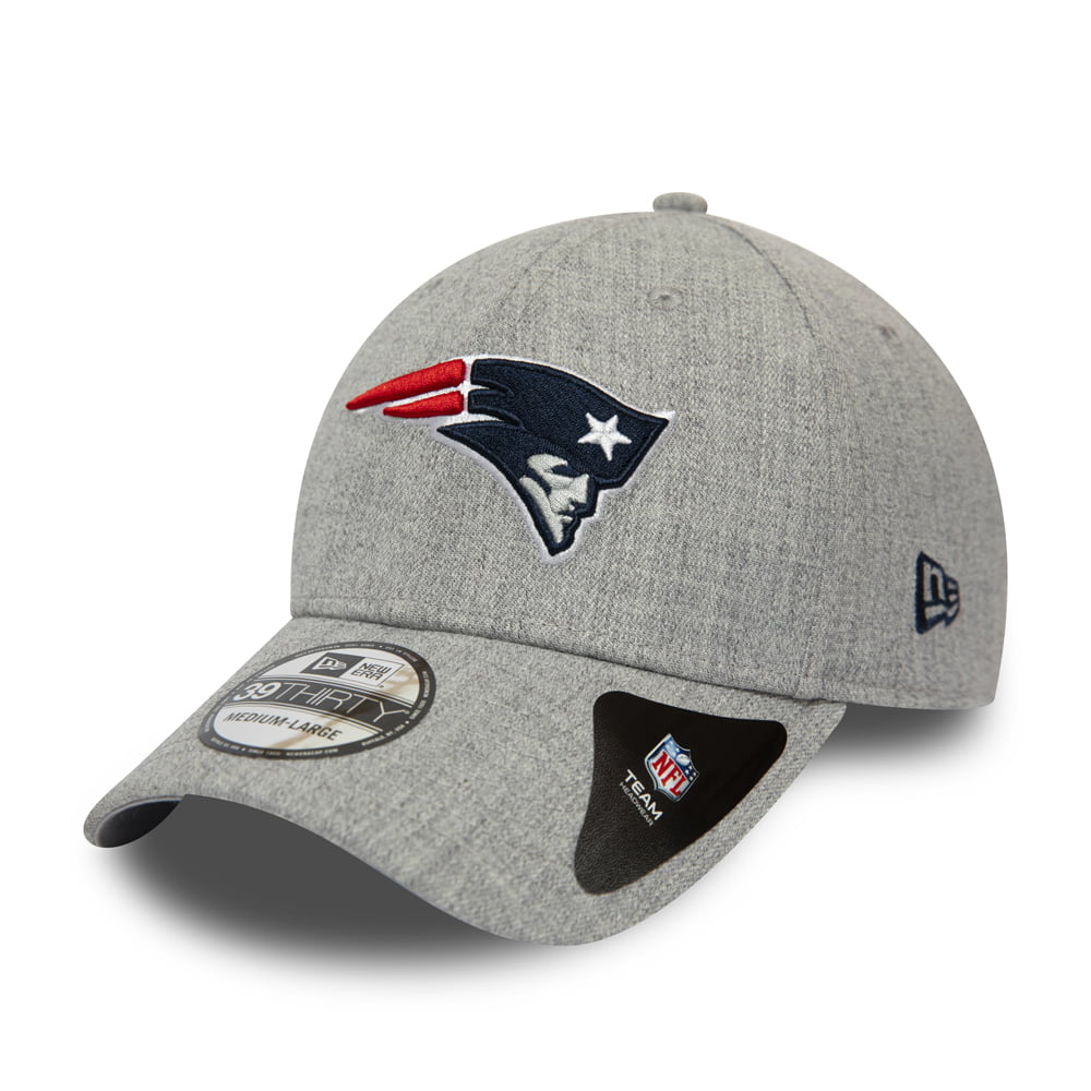 Casquette 39THIRTY NFL Heather New England Patriots gris NEW ERA