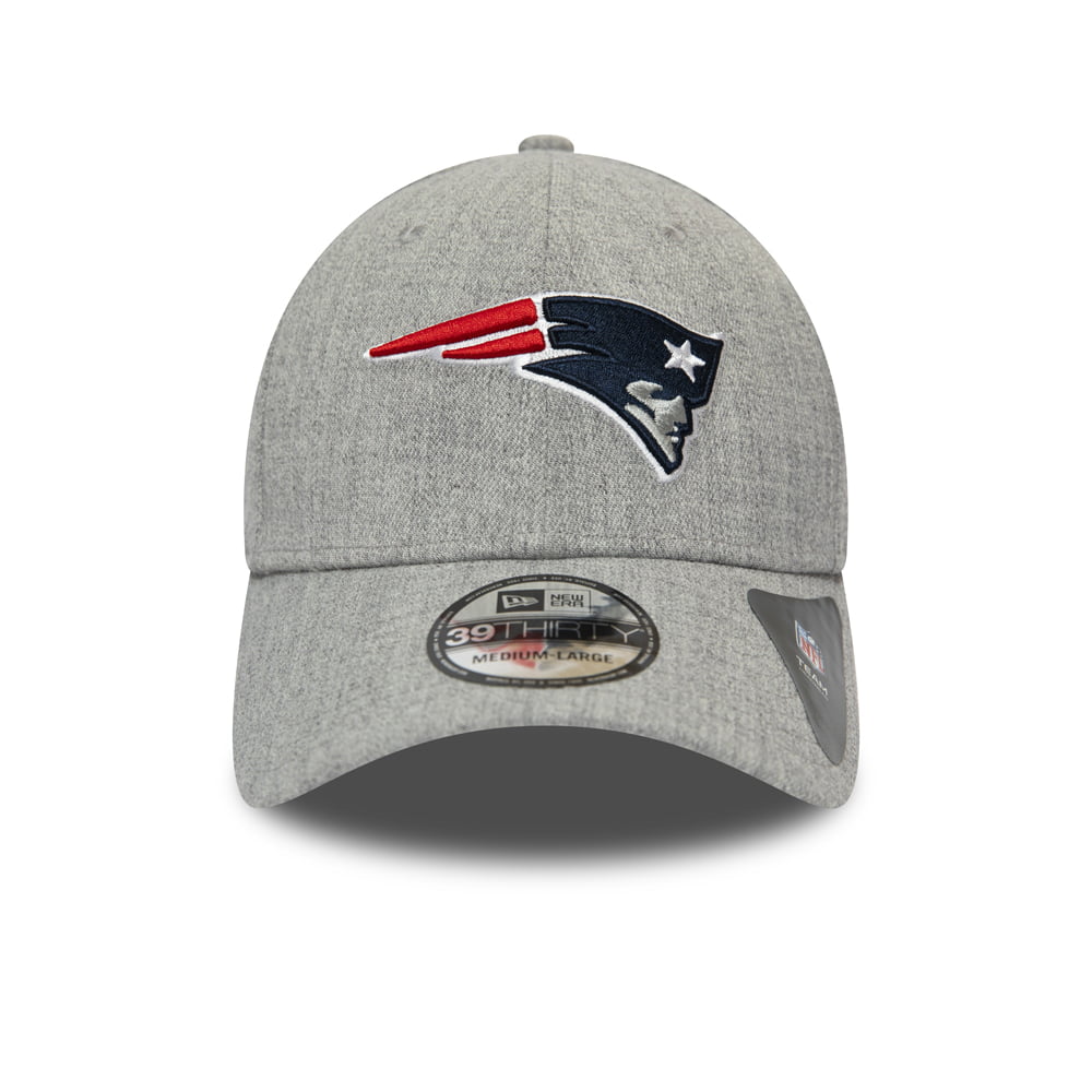 Casquette 39THIRTY NFL Heather New England Patriots gris NEW ERA
