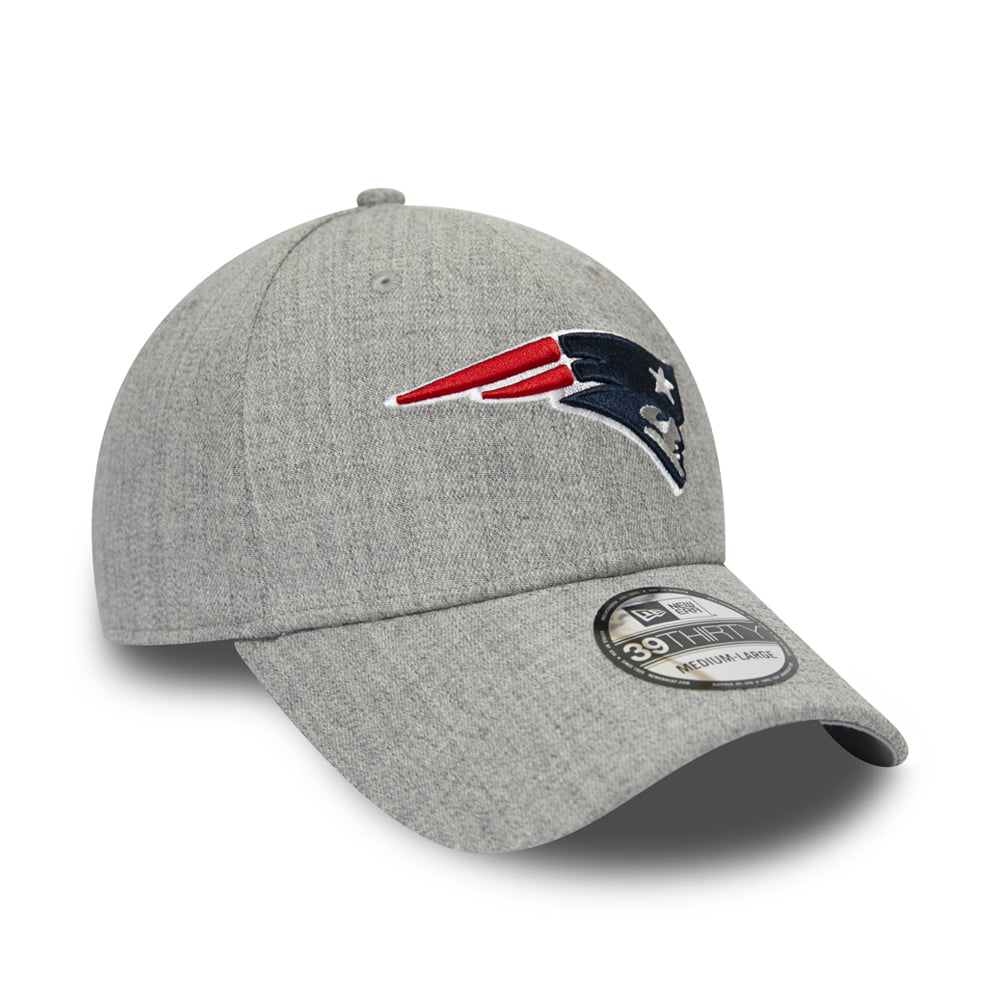 Casquette 39THIRTY NFL Heather New England Patriots gris NEW ERA