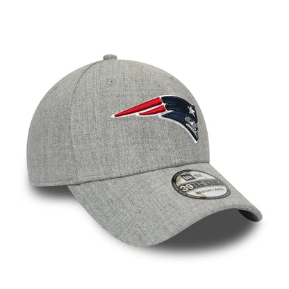 Casquette 39THIRTY NFL Heather New England Patriots gris NEW ERA