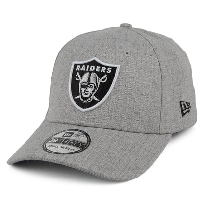 Casquette 39THIRTY NFL Heather Las Vegas Raiders gris NEW ERA