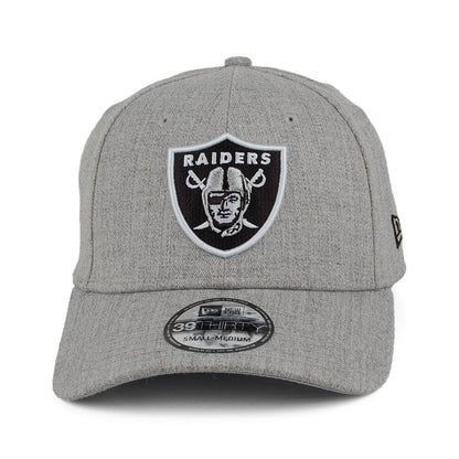 Casquette 39THIRTY NFL Heather Las Vegas Raiders gris NEW ERA