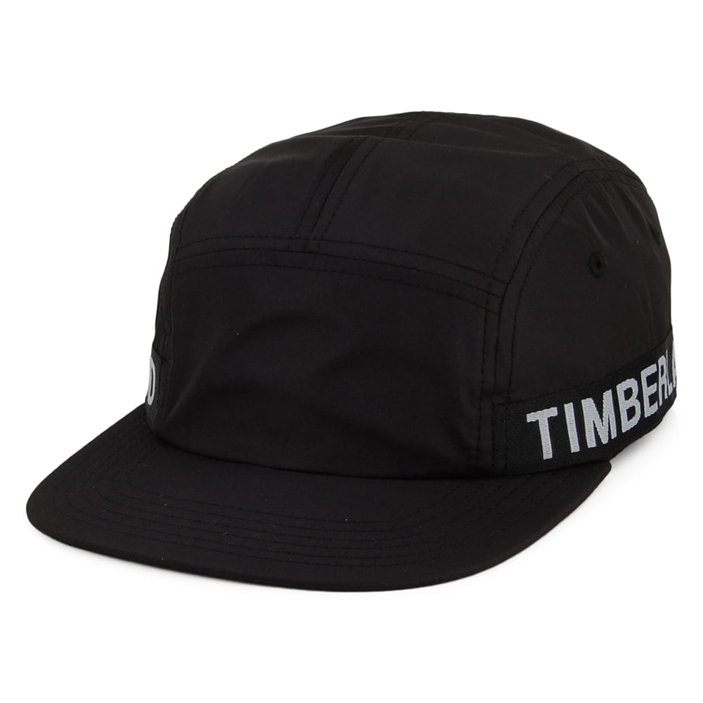 Casquette 5 Panel Logo Jacquard noir TIMBERLAND
