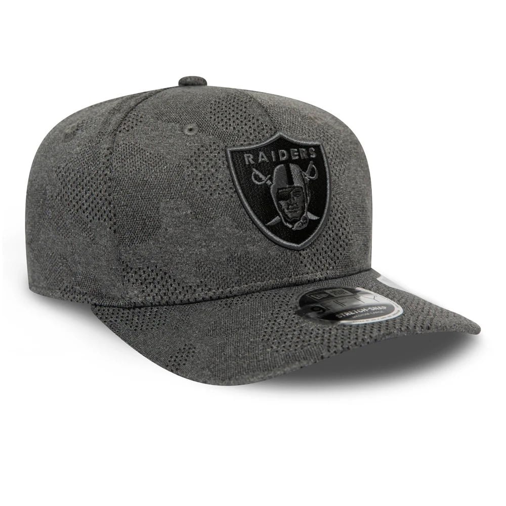 Casquette Snapback 9FIFTY NFL Engineered Plus Las Vegas Raiders noir-gris NEW ERA