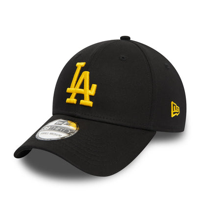 Casquette 39THIRTY MLB League Essential L.A. Dodgers noir-jaune NEW ERA