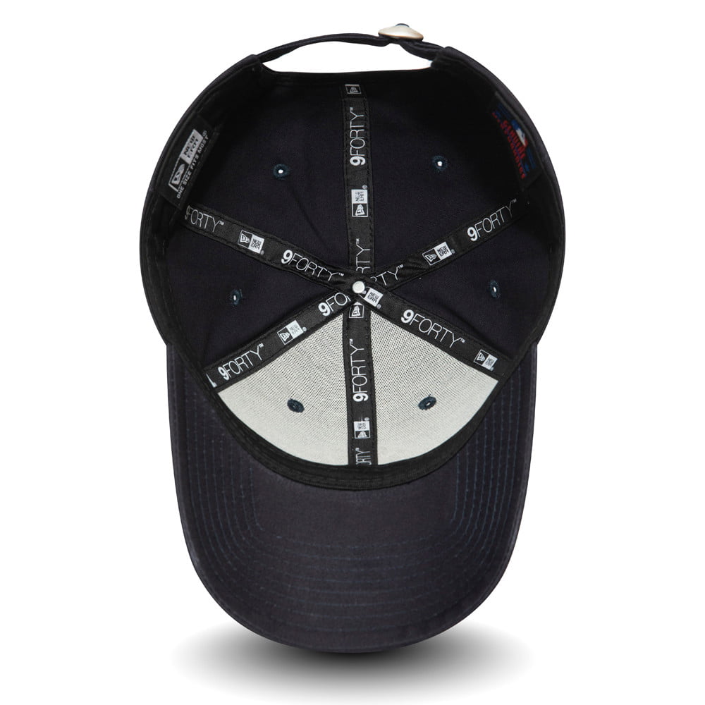 Casquette 9FORTY MLB League Essential New York Yankees bleu marine-jaune NEW ERA
