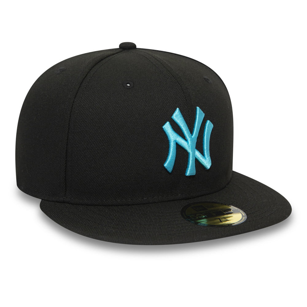 Casquette 59FIFTY MLB League Essential New York Yankees noir-bleu NEW ERA