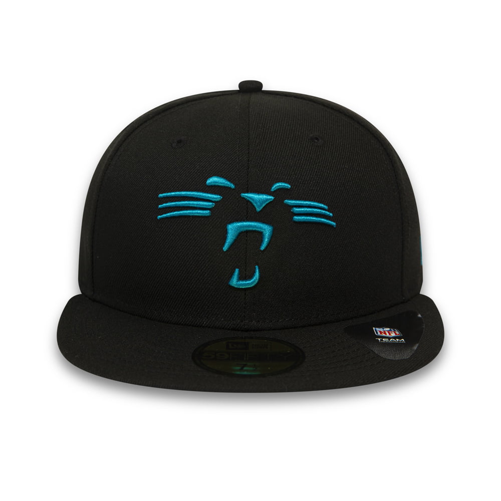 Casquette 59FIFTY NFL Team Tonal Shadow Logo Carolina Panthers noir NEW ERA