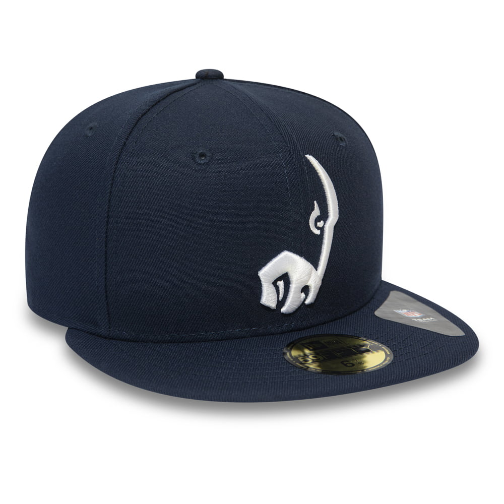 Casquette 59FIFTY NFL Team Tonal Shadow Logo Los Angeles Rams bleu marine NEW ERA