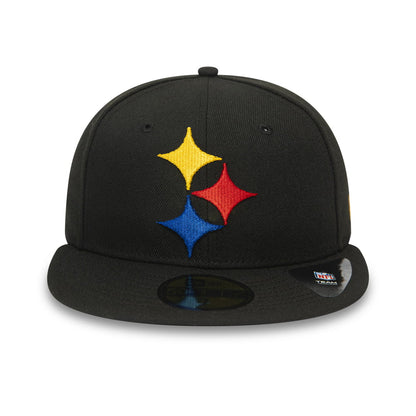 Casquette 59FIFTY NFL Team Tonal Shadow Logo Pittsburgh Steelers noir NEW ERA