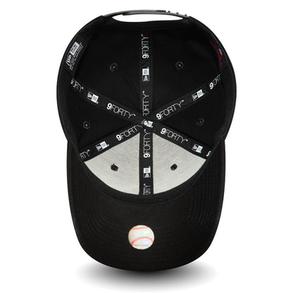 Casquette 9FORTY MLB Stretch Snap New York Yankees noir sur noir NEW ERA