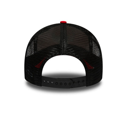 Casquette Trucker NBA Animal Print Chicago Bulls rouge NEW ERA