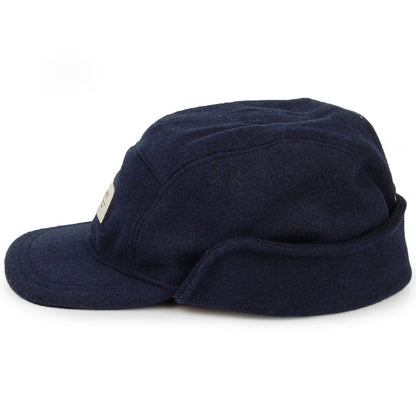 Casquette 5 Panel avec Protège-Oreilles Samuen bleu marine BARTS