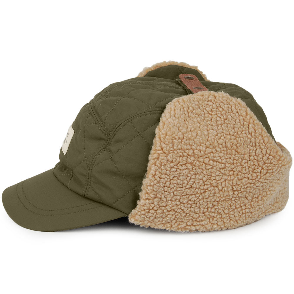 Casquette Avec Protège-Oreilles Aspen vert militaire BARTS