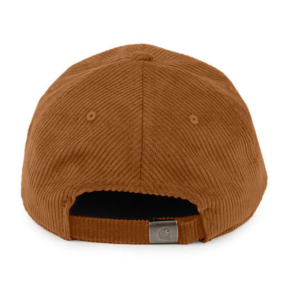 Casquette en Velours Côtelé Harlem rouille CARHARTT WIP