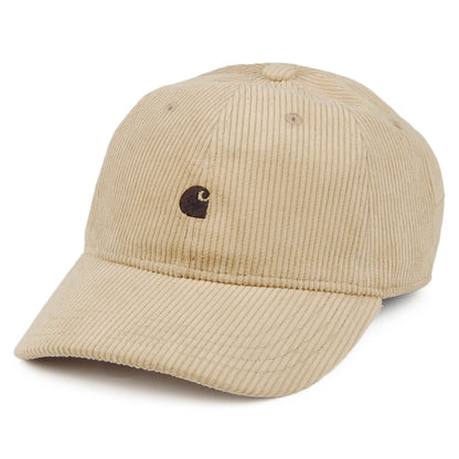 Casquette en Velours Côtelé Harlem khaki CARHARTT WIP