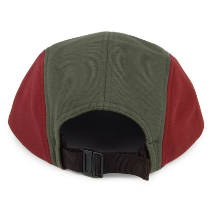 Casquette 5 Panel Tricol bleu marine-olive-bordeaux CARHARTT WIP
