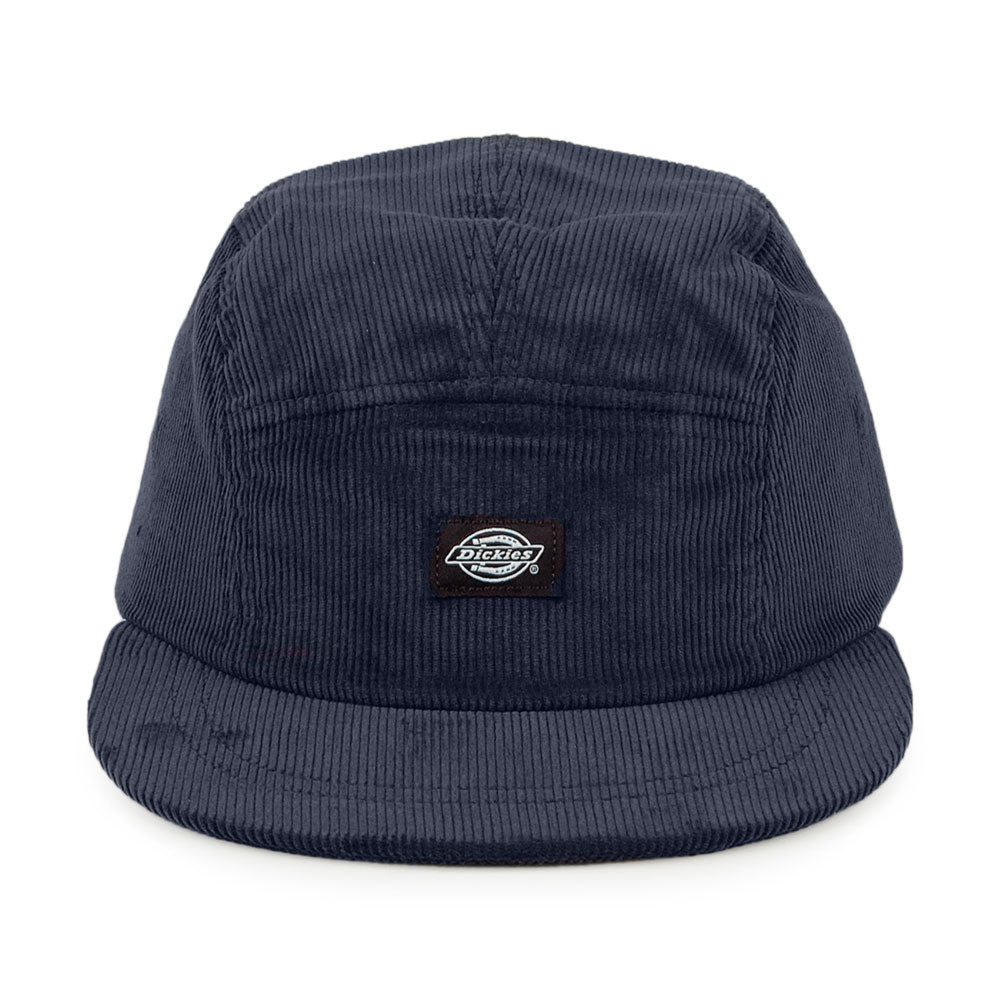 Casquette 5 Panel en Velours Côtelé Hornbeck bleu marine DICKIES