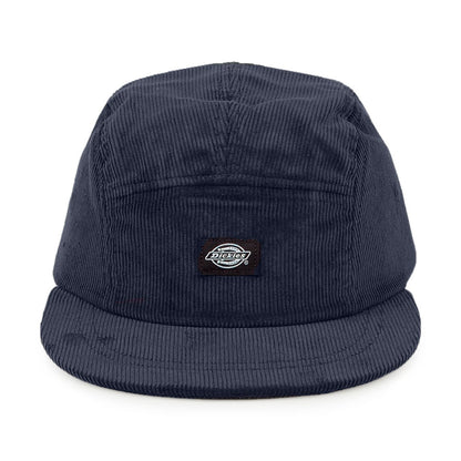 Casquette 5 Panel en Velours Côtelé Hornbeck bleu marine DICKIES