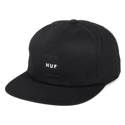 Casquette Snapback Non Structurée Box Logo noir HUF