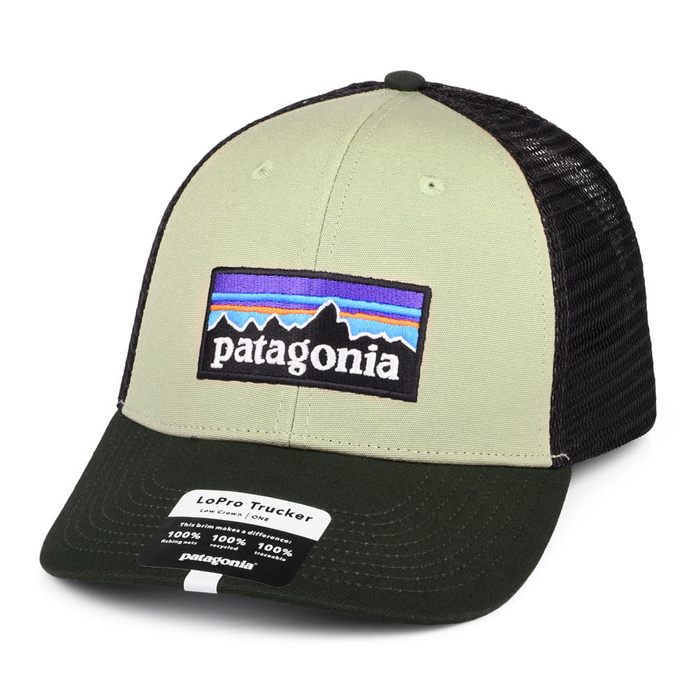 Casquette Trucker en Coton Bio LoPro P-6 Logo khaki PATAGONIA