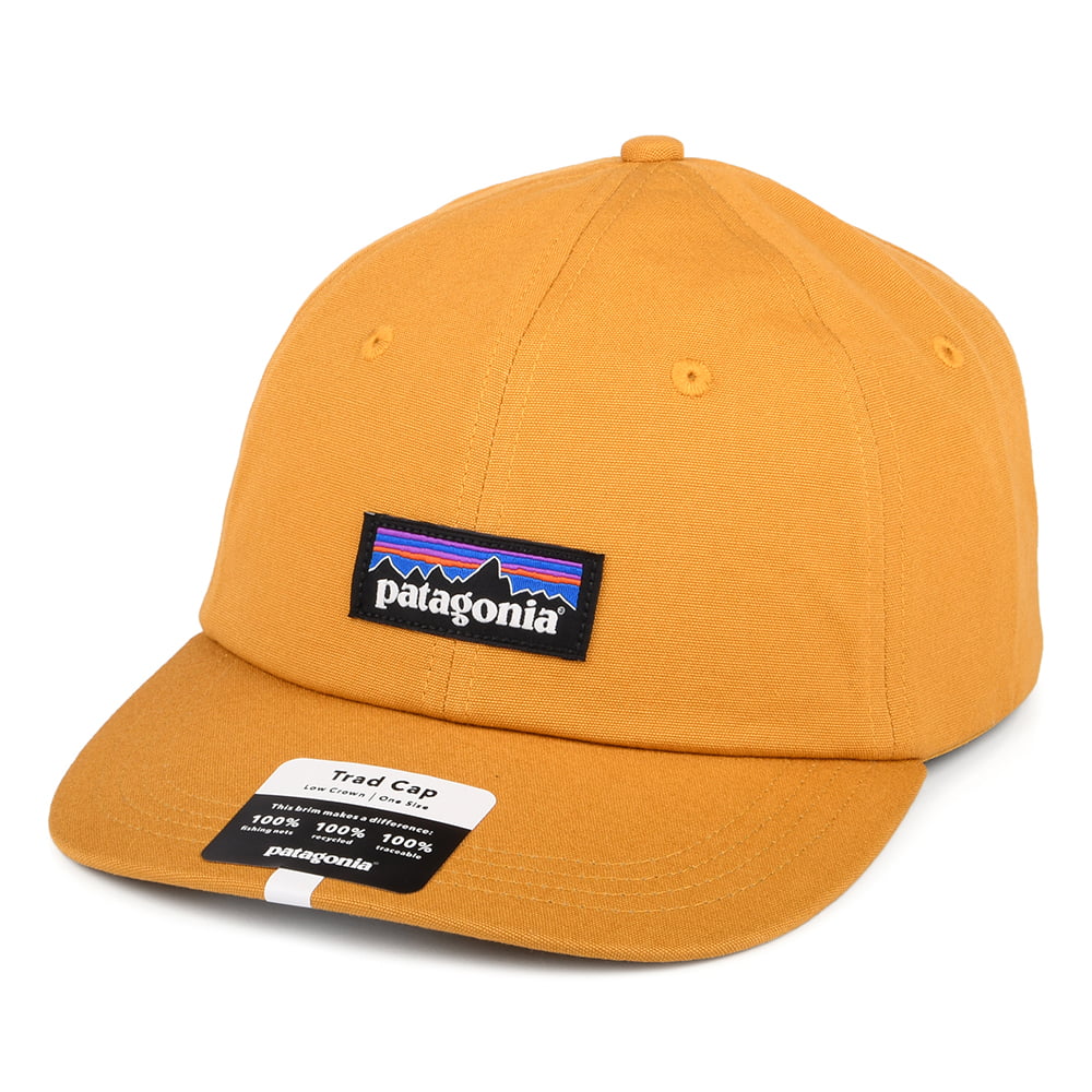 Casquette en Coton Bio P-6 Label Trad moutarde PATAGONIA