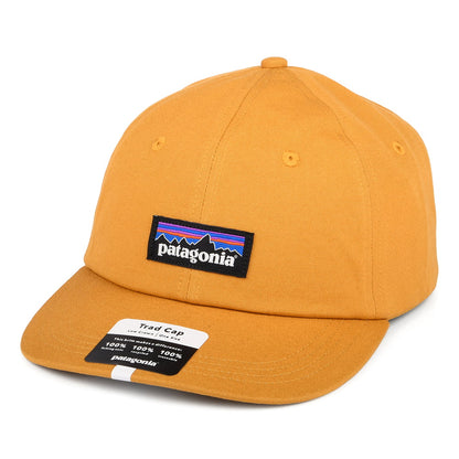 Casquette en Coton Bio P-6 Label Trad moutarde PATAGONIA