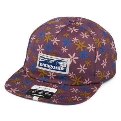 Casquette en Coton Bio Boardshort Label Funfarer violet PATAGONIA