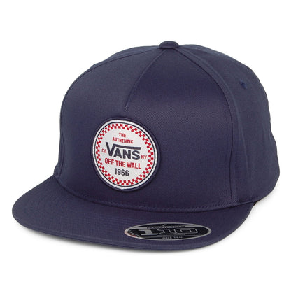 Casquette Snapback Checker 66 110 bleu VANS