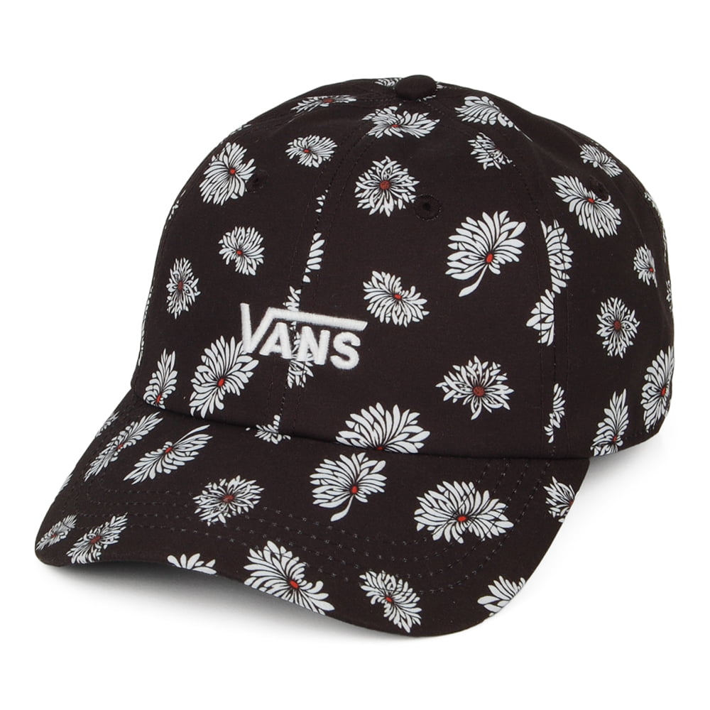 Casquette Imprimé Marguerites Court Side noir-blanc VANS