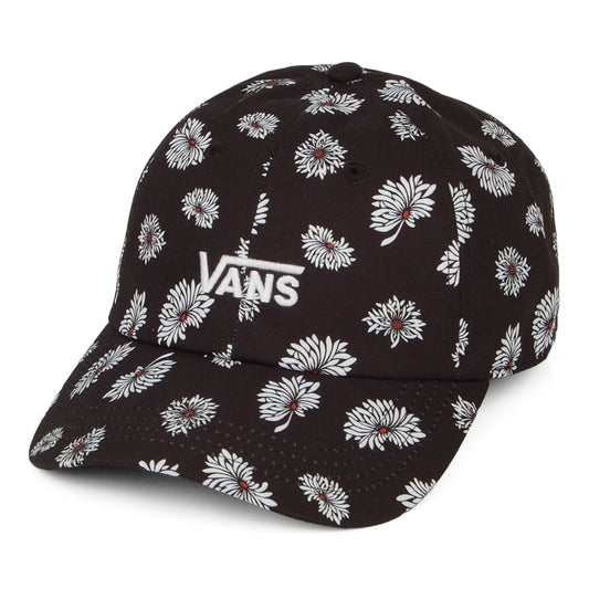 Casquette Imprimé Marguerites Court Side noir-blanc VANS