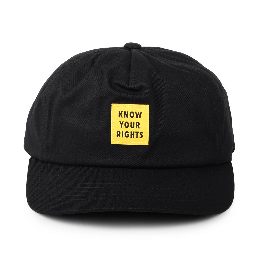 Casquette Low Profile Know Your Rights Joe Strummer noir BRIXTON