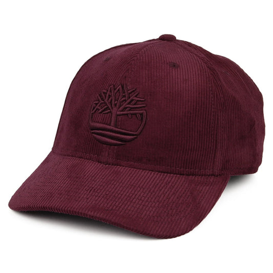 Casquette en Velours Côtelé Logo vin TIMBERLAND